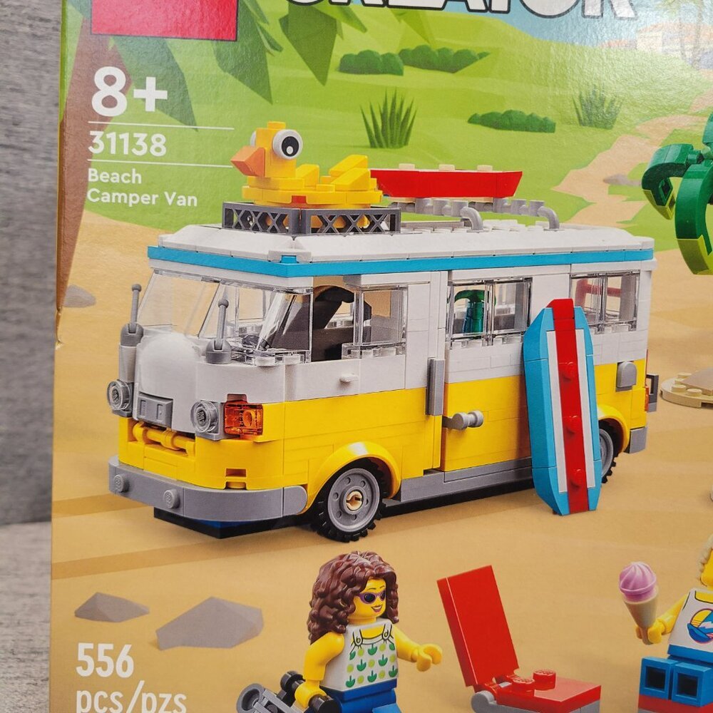Lego Creator 3 in 1 Beach Camper Van 31138 - Picture 4 of 10